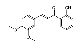 (E)-2'-Hydroxy-3,4-dimethoxychalcone structure