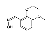 N-[(2-ethoxy-3-methoxyphenyl)methylidene]hydroxylamine Structure