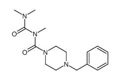 1-Benzyl-4-(2,4,4-trimethylallophanoyl)piperazine Structure