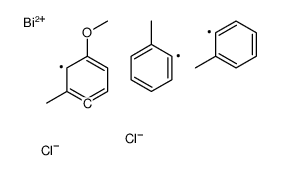 dichloro-(4-methoxy-2-methylphenyl)-bis(2-methylphenyl)bismuth结构式