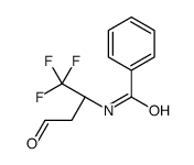 N-[(2R)-1,1,1-trifluoro-4-oxobutan-2-yl]benzamide结构式