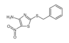 4-AMINO-2-BENZYLTHIO-5-NITROTHIAZOLE picture