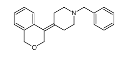 1-benzyl-4-(1H-isochromen-4-ylidene)piperidine Structure