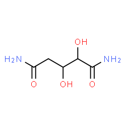 Glutaramide,-alpha-,-bta--dihydroxy- (3CI)结构式