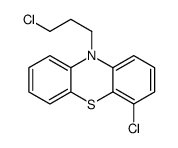 4-Chloro-10-(3-chloropropyl)-10H-phenothiazine Structure