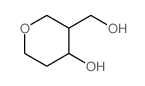 2H-Pyran-3-methanol,tetrahydro-4-hydroxy- (9CI) structure
