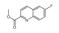 methyl 6-fluoroquinoline-2-carboxylate Structure