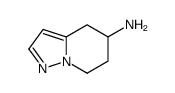 4,5,6,7-tetrahydropyrazolo[1,5-a]pyridin-5-amine结构式