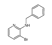 3-BROMO-2-BENZYLAMINOPYRIDINE structure