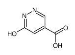 6-Oxo-1,6-dihydro-4-pyridazinecarboxylic acid结构式