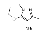 1H-Pyrazol-4-amine,5-ethoxy-1,3-dimethyl- Structure