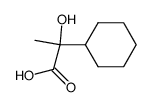 2-Cyclohexyl-2-hydroxypropionsaeure结构式