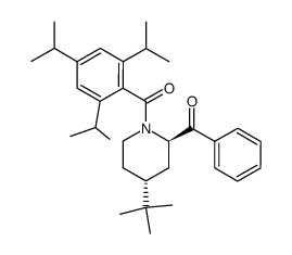 2(a)-benzoyl-4-tert-butyl-2,4,6-triisopropylbenzopiperidide结构式