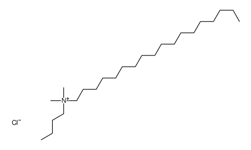 butyl-dimethyl-octadecylazanium,chloride Structure