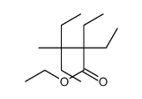 ethyl 2,2,3-triethyl-3-methylpentanoate Structure