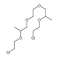 2-(2-chloroethoxy)-1-[2-[2-(2-chloroethoxy)propoxy]ethoxy]propane Structure