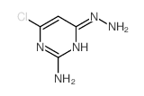 4-氯-6-肼基嘧啶-2-胺结构式
