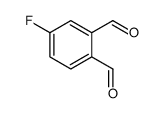 4-氟苯-1,2-二羧醛结构式