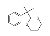 2-(2-phenylpropan-2-yl)-1,3-dithiane结构式