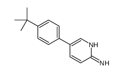5-(4-(tert-Butyl)phenyl)pyridin-2-amine结构式