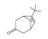 6-tert-butyl-8-oxabicyclo[3.2.1]oct-6-en-3-one结构式