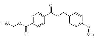 4'-CARBOETHOXY-3-(4-METHOXYPHENYL)PROPIOPHENONE structure