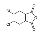 5,6-dichloro-3a,4,7,7a-tetrahydro-2-benzofuran-1,3-dione Structure