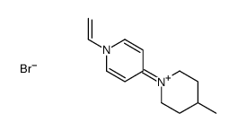 1-ethenyl-4-(4-methylpiperidin-1-yl)pyridin-1-ium,bromide结构式