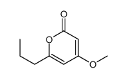 4-methoxy-6-propylpyran-2-one Structure