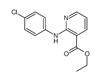 ethyl 2-(4-chloroanilino)pyridine-3-carboxylate结构式