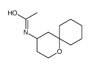 N-(1-oxaspiro[5.5]undecan-4-yl)acetamide Structure