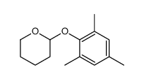 2-(2,4,6-trimethylphenoxy)oxane Structure