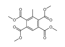 tetramethyl 3-methylbenzene-1,2,4,5-tetracarboxylate结构式