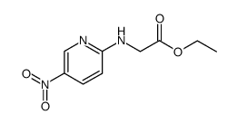 N-(5-nitro-[2]pyridyl)-glycin-ethyl ester结构式