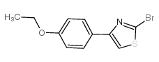 2-bromo-4-(4-ethoxyphenyl)-1,3-thiazole结构式