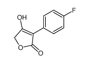 3-(4-fluorophenyl)-4-hydroxyfuran-2(5H)-one结构式