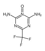 3-oxy-6-trifluoromethyl-[1,3,5]triazine-2,4-diamine结构式