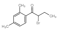 2-bromo-2-4-dimethylbutyrophenone Structure