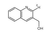 2-deuterio-3-(hydroxymethyl)quinoline Structure