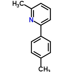 2-Methyl-6-(4-methylphenyl)pyridine结构式