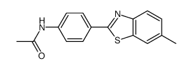 N-[4-(6-methyl-1,3-benzothiazol-2-yl)phenyl]acetamide Structure