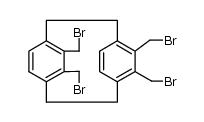 4,5,12,13-tetrakis(bromomethyl)[2.2]paracyclophane结构式