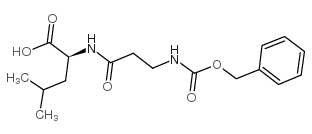 Z-BETA-ALA-LEU-OH结构式