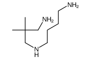N'-(4-aminobutyl)-2,2-dimethylpropane-1,3-diamine结构式