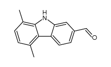 1,4-Dimethylcarbazol-6-carbaldehyd Structure