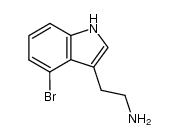 4-bromotryptamine结构式