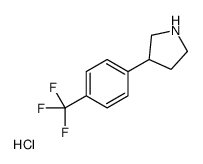 3-(4-(TRIFLUOROMETHYL)PHENYL)PYRROLIDINE HYDROCHLORIDE picture
