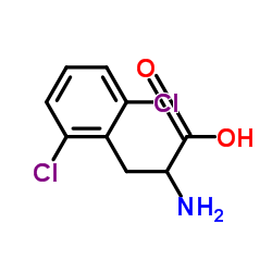 L-2,6-二氯苯丙氨酸结构式