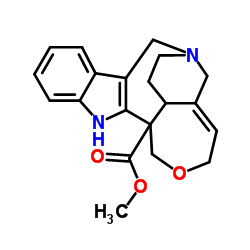Methyl 14-oxa-1,10-diazapentacyclo[15.3.1.03,11.04,9.012,18]henicosa-3(11),4,6,8,16-pentaene-12-carboxylate Structure