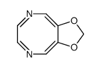 1,3-Dioxolo[4,5-f][1,4]diazocine (9CI) structure